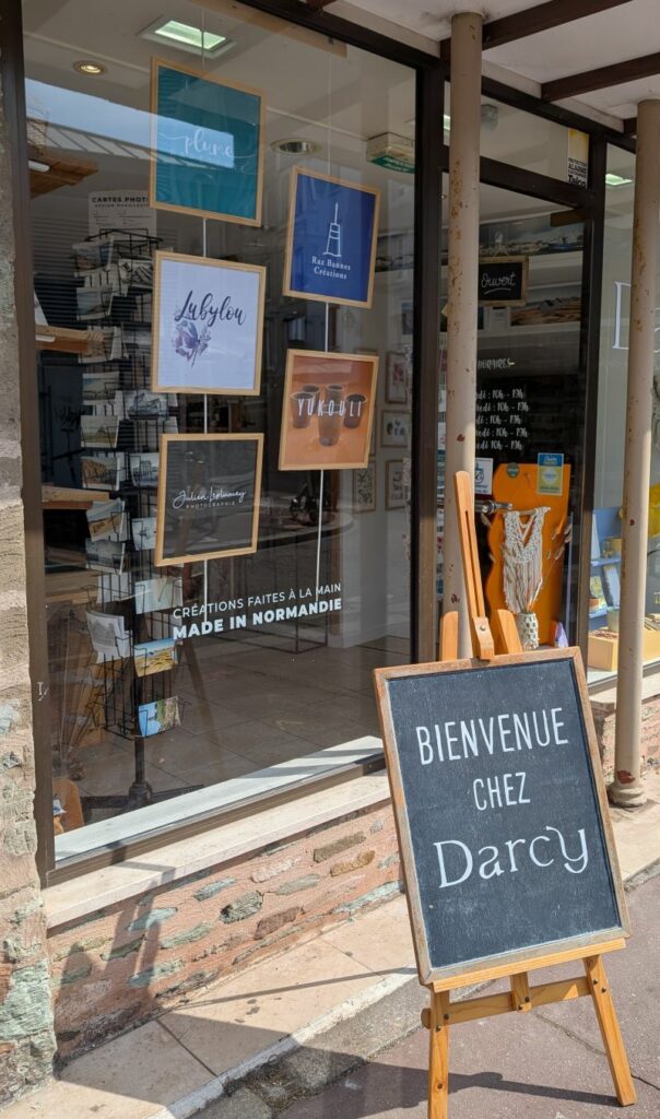 boutique artisans créateurs Darcy Cherbourg en Cotentin