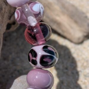 Bracelet de perles en verre de Murano